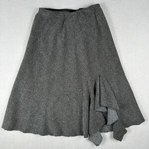 Elegant Gray Women's Skirt